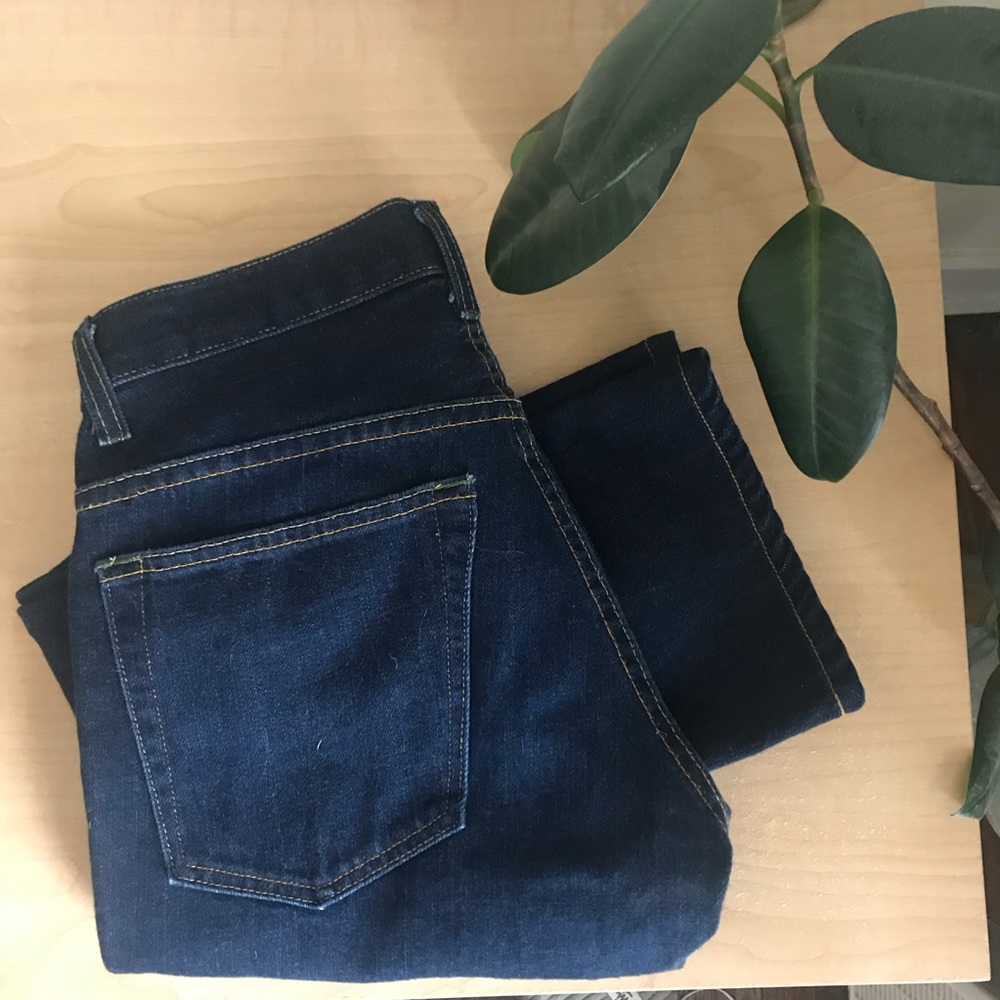 imogene + willie indigo straight jeans